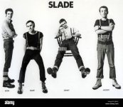 Slade foto promozionale9 di uk pop rock gruppo nel loro skinhead fase circa 1969 da sinistra d