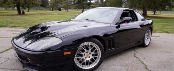 Eddie Van Halen’s 2000 Ferrari 550 Maranello Goes To Auction